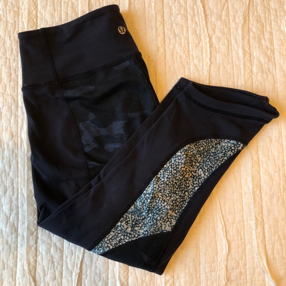 Lululemon Crop 23” Wonder Under Leggings Size 6